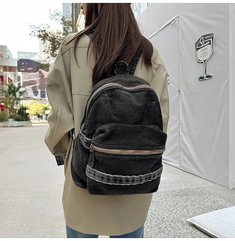 Fashion Women's Backpacks High Quality Large Capacity Women's Shoulder bags Girls bags Simple Style Women's Handbags