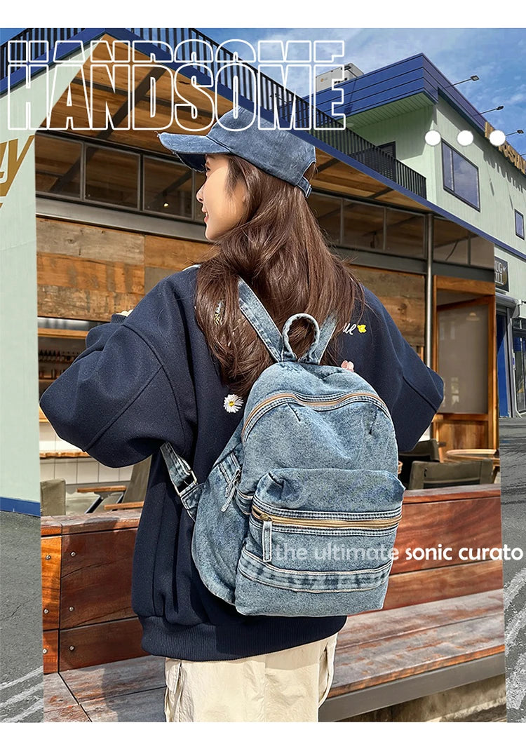 Fashion Women's Backpacks High Quality Large Capacity Women's Shoulder bags Girls bags Simple Style Women's Handbags