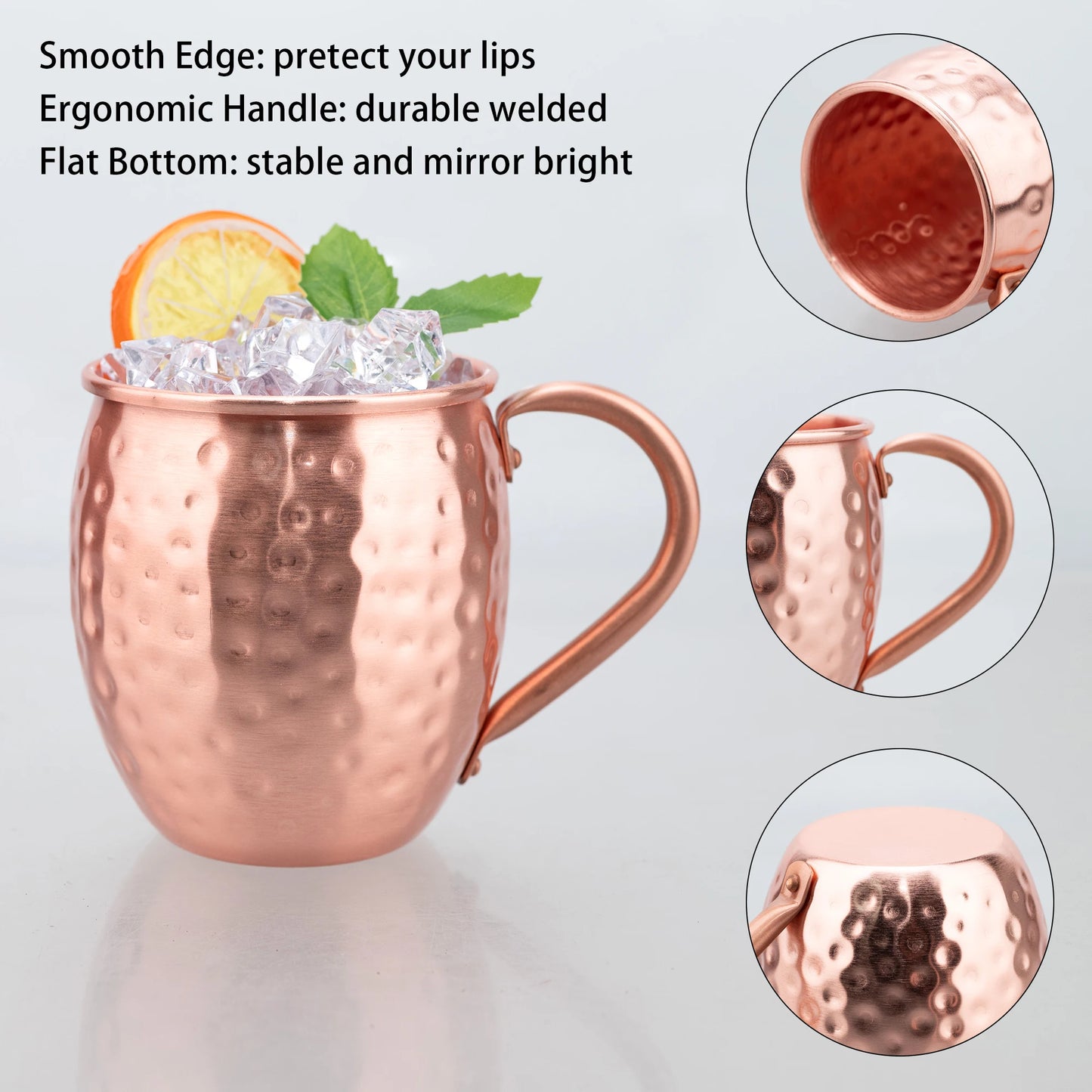 Hammered Copper Mule Mug