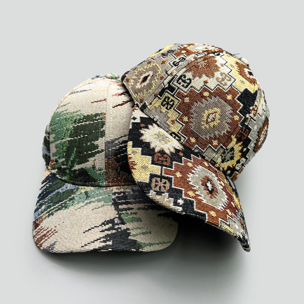 Geometric-pattern Baseball Cap – Serape-Inspired Everyday Hat