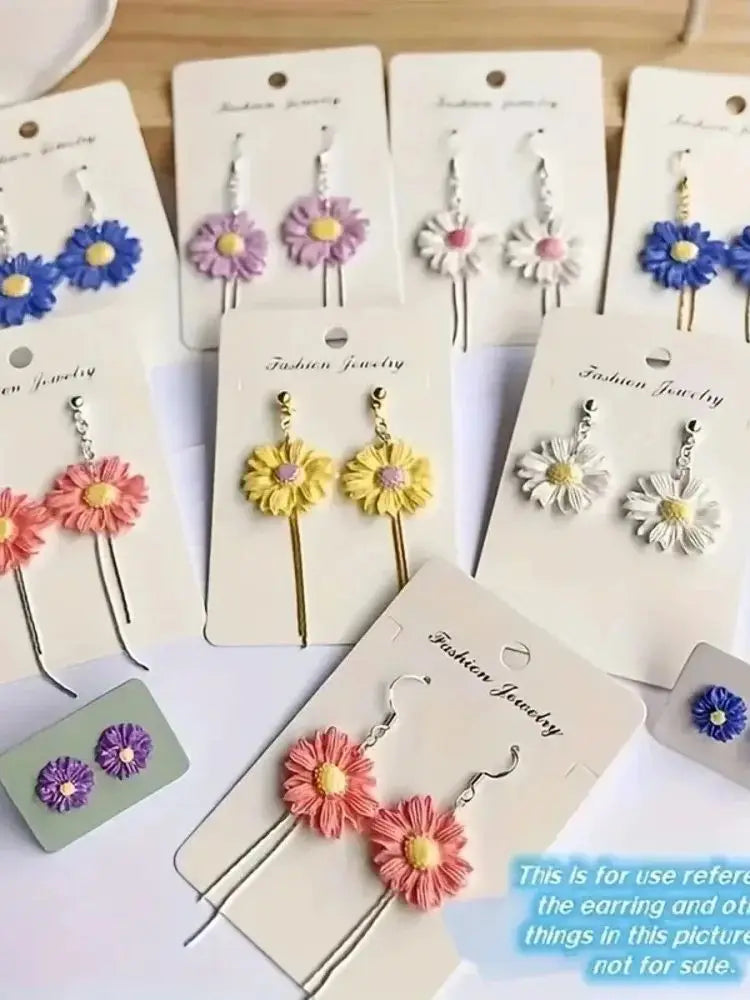 1pc Flower Silicone Mould Bouquet Polymer Clay Flower Casting Mold For DIY Earring Pendants Making Polymer Clay Craft Moulds DIY