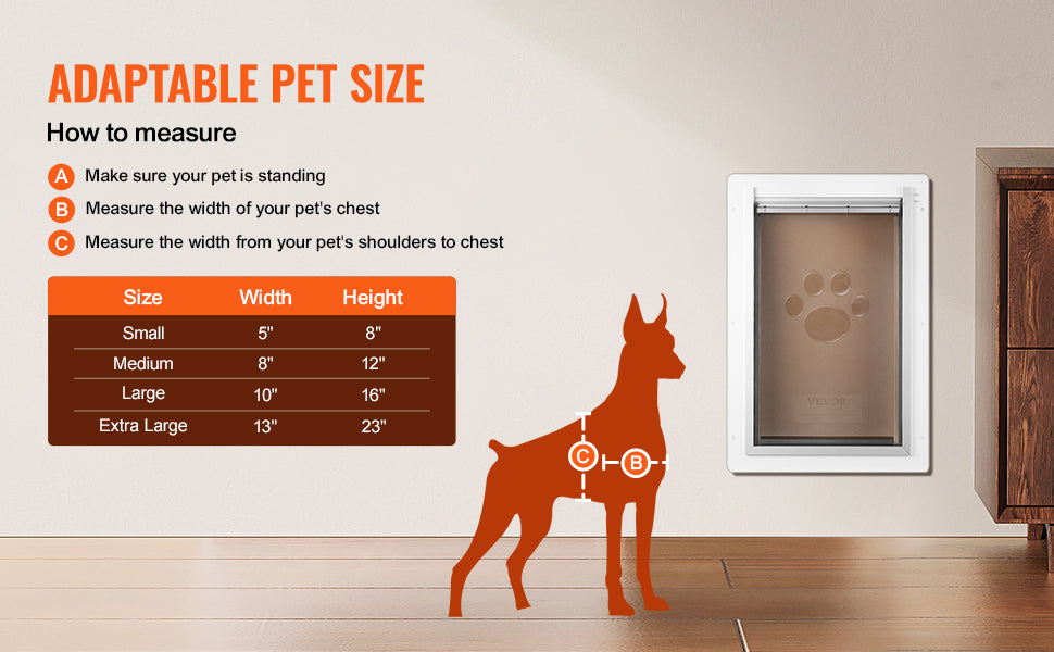Weatherproof Doggy Door