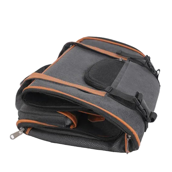 pet carrying duffle bag that folds for storage
